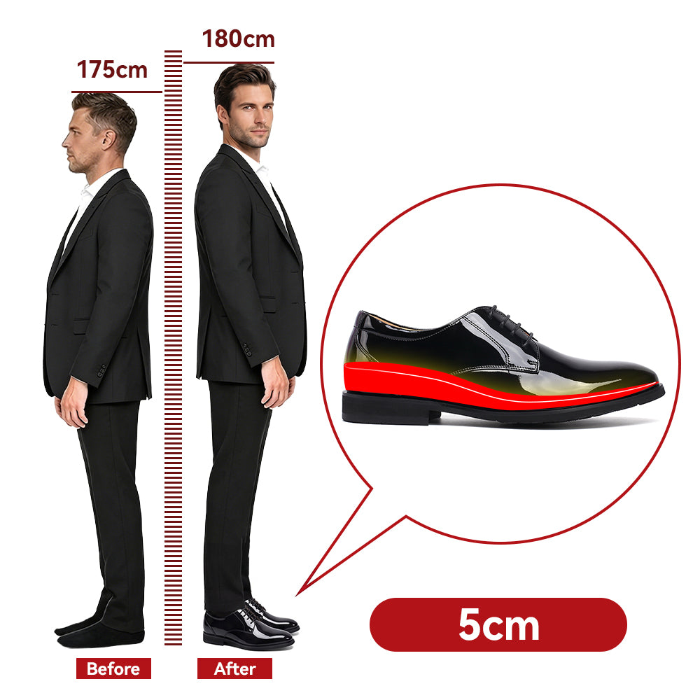 SCHUHE DIE GRÖßER MACHEN DARIO +5 CM