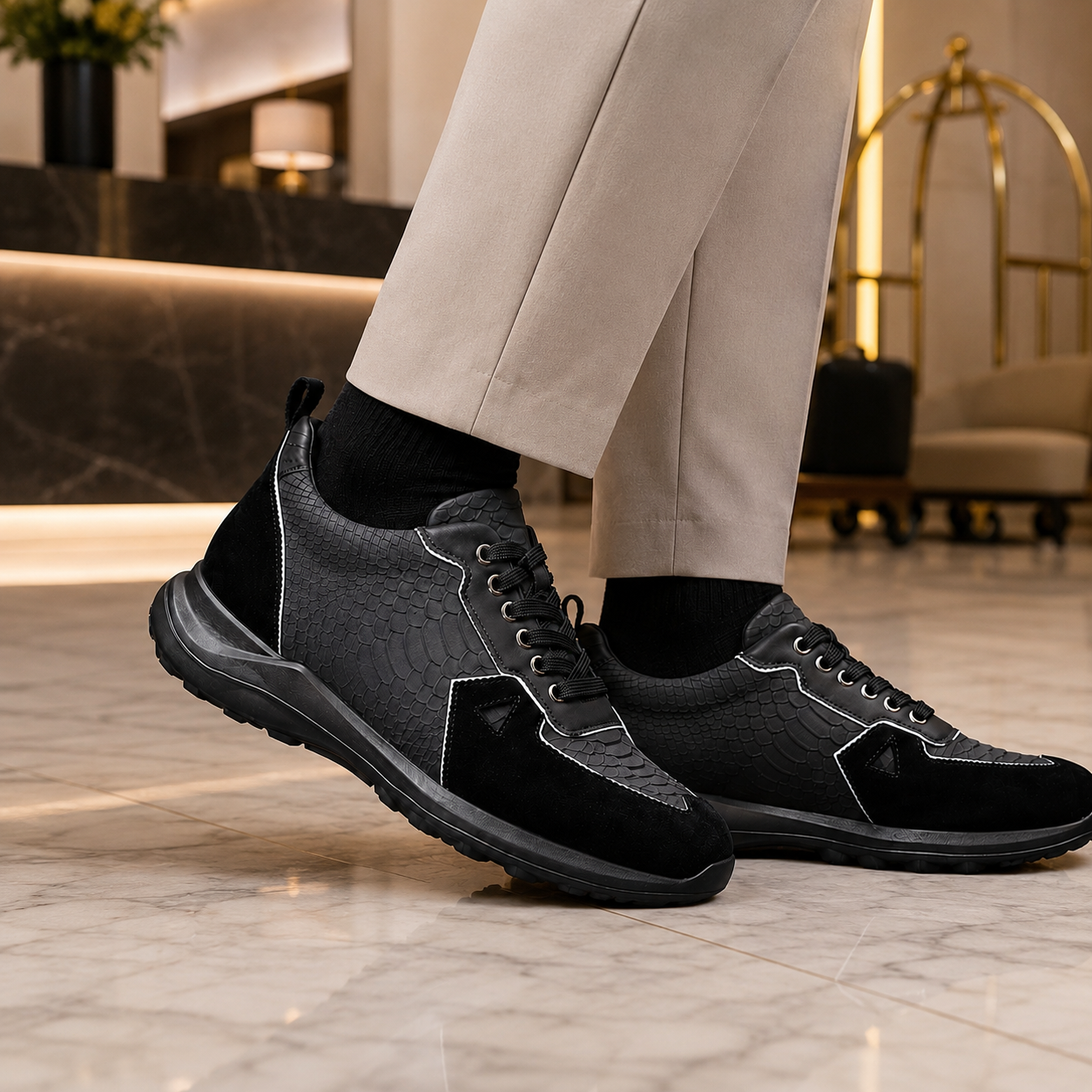SCHUHE DIE GRÖßER MACHEN SEVERINO +8 CM