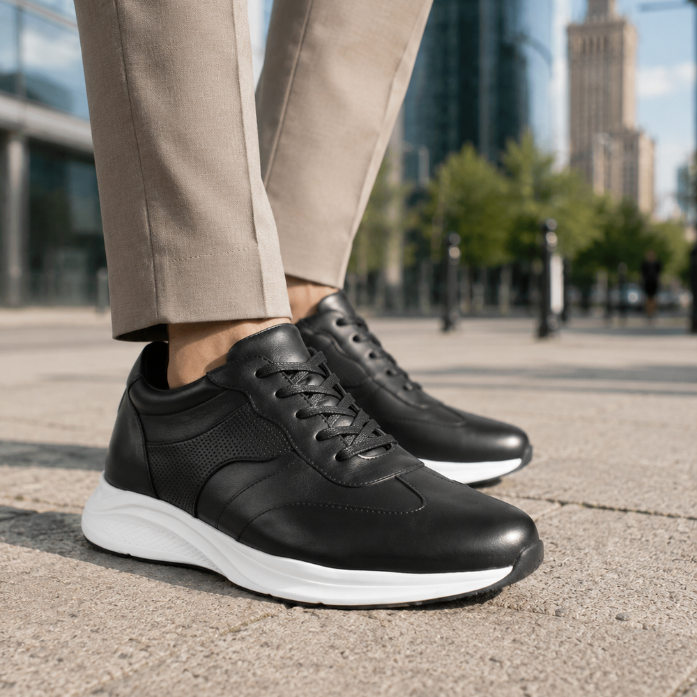 SCHUHE DIE GRÖßER MACHEN HUGO +8 CM
