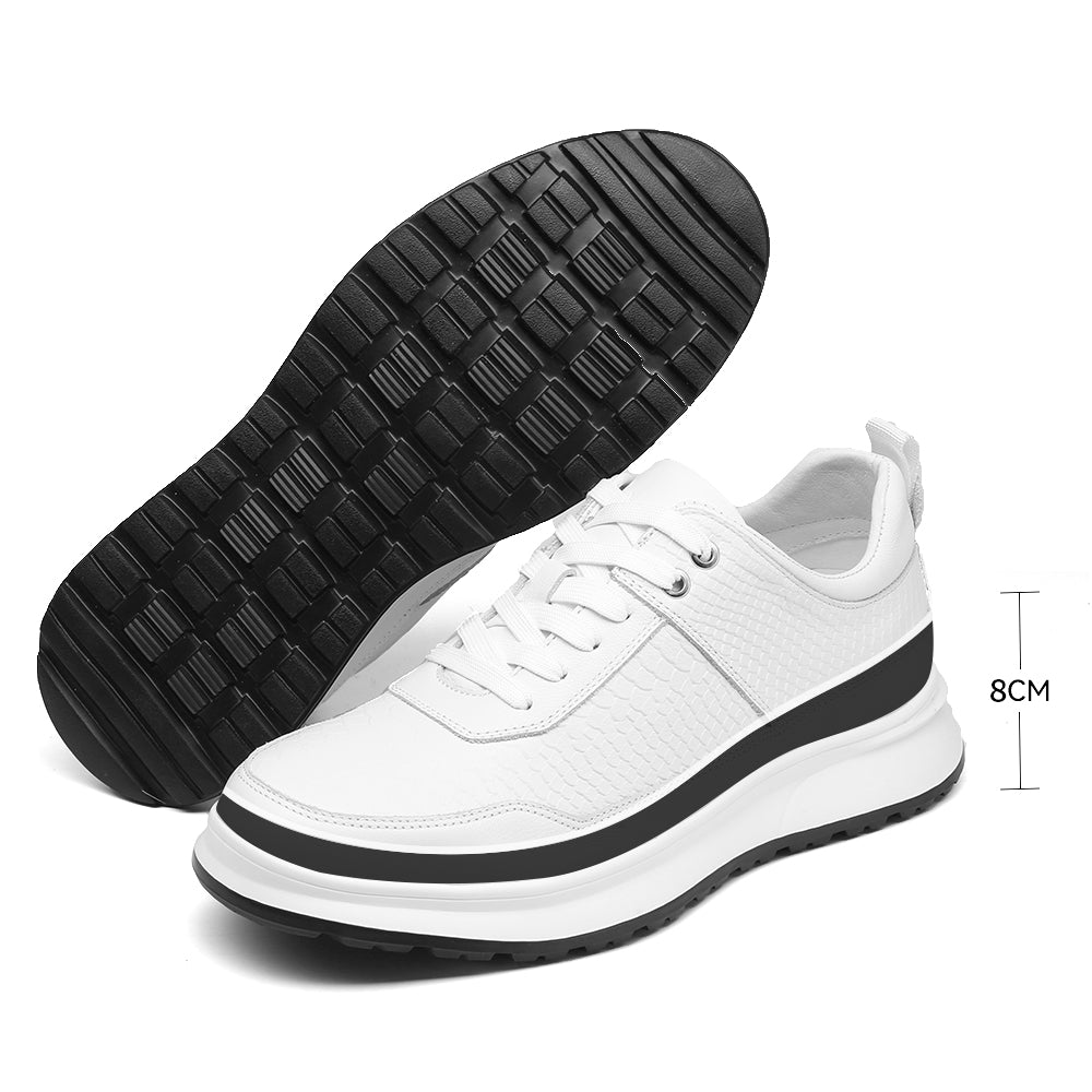 SCHUHE DIE GRÖßER MACHEN MASI +8 CM
