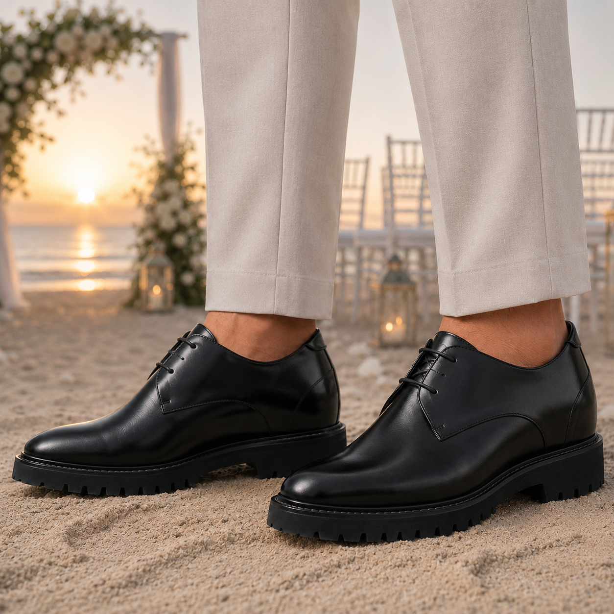 SCHUHE DIE GRÖßER MACHEN NORBERTO +10 CM