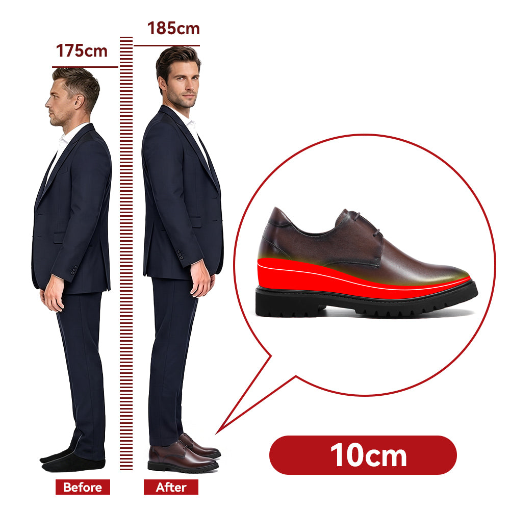 SCHUHE DIE GRÖßER MACHEN ESPOSITO +10 CM