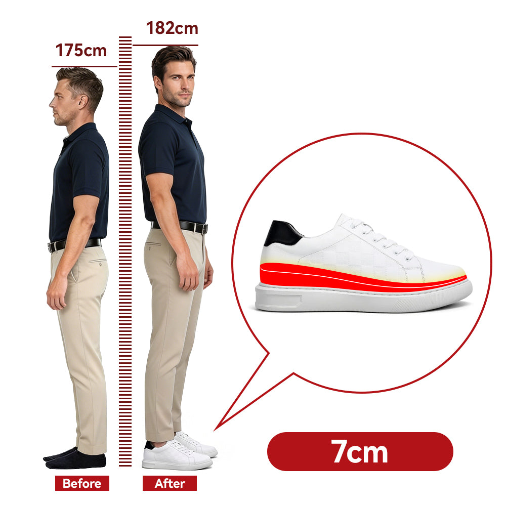 SCHUHE DIE GRÖßER MACHEN GABRIELE +7 CM