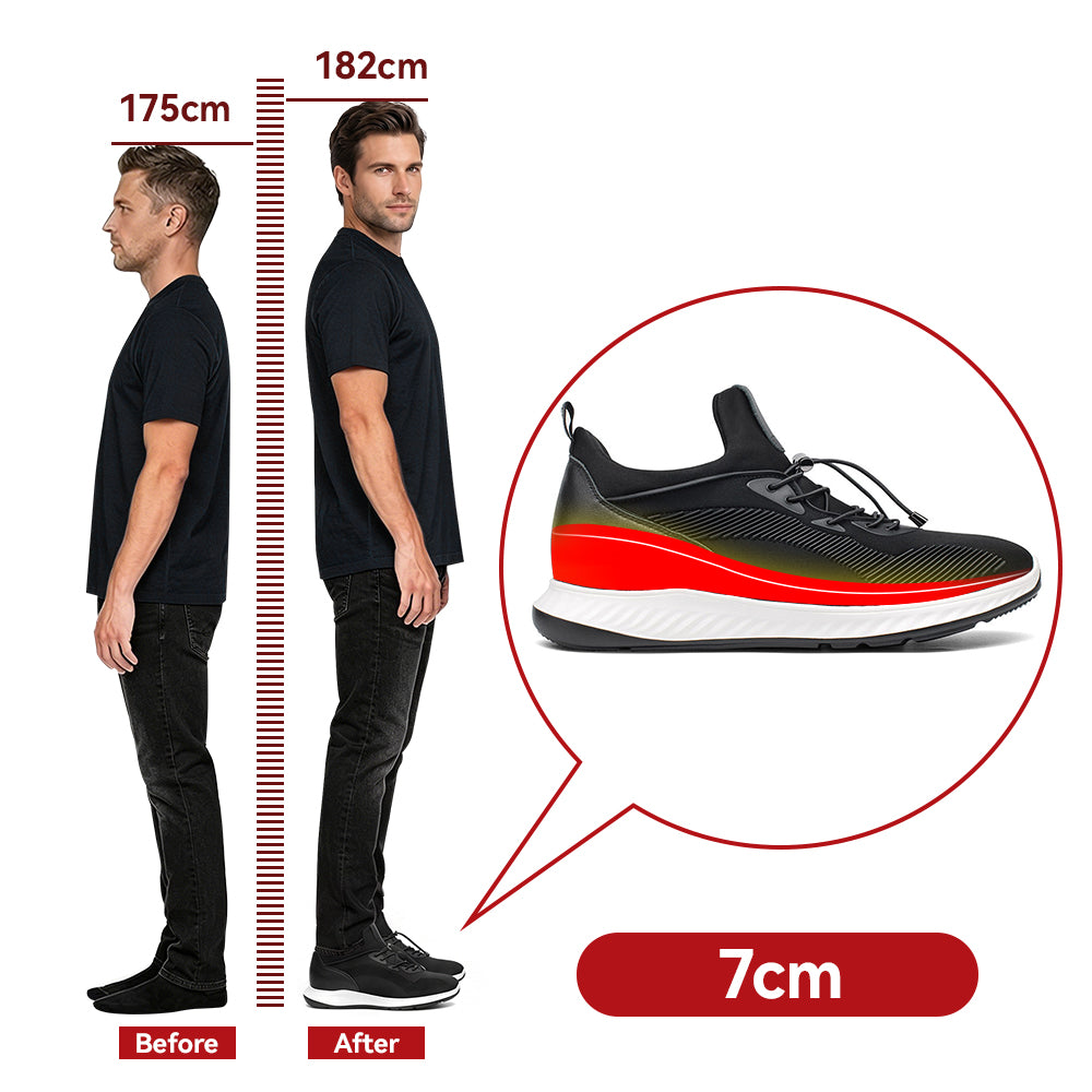 SPORT SCHUHE DIE GRÖßER MACHEN TOMASO +7 CM