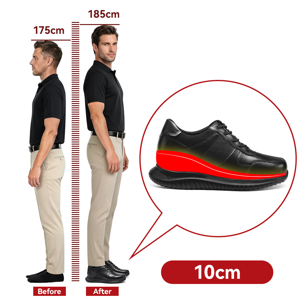 SCHUHE DIE GRÖßER MACHEN VILANO +10 CM