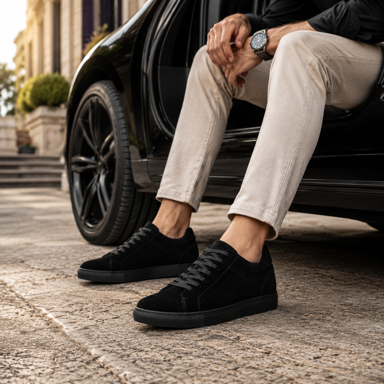 SCHUHE DIE GRÖßER MACHEN ADAMO +7 CM