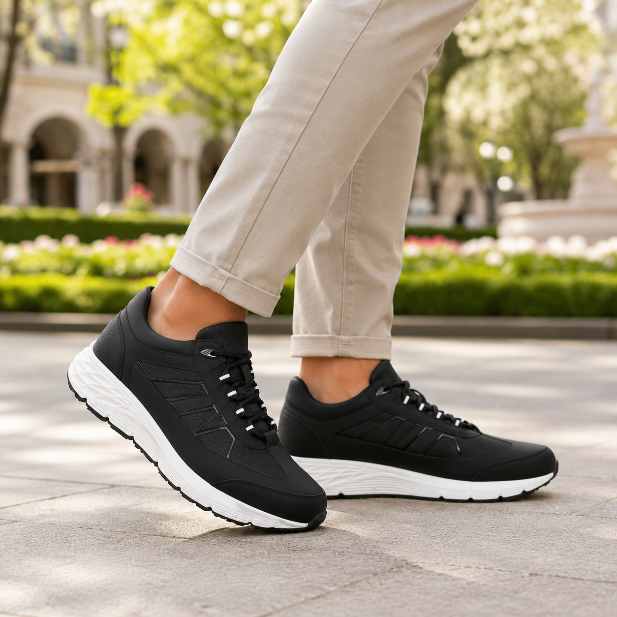 SCHUHE DIE GRÖßER MACHEN CARMELO +8 CM