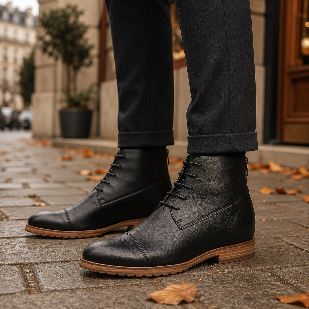 SCHUHE DIE GRÖßER MACHEN ORLANDO +8 CM