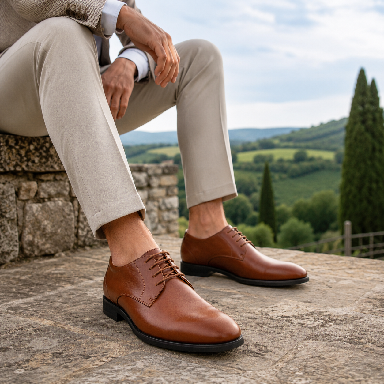 SCHUHE DIE GRÖßER MACHEN OSVALDO +5 CM