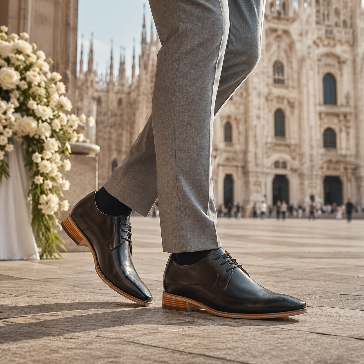 SCHUHE DIE GRÖßER MACHEN UBERTO +7 CM